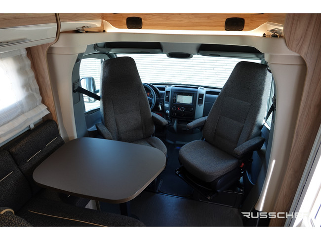 Hymer MLT 570 | 60 EDITION | 164Pk | Automaat | Levelsysteem | Bearlock | Lengtebedden foto: 5