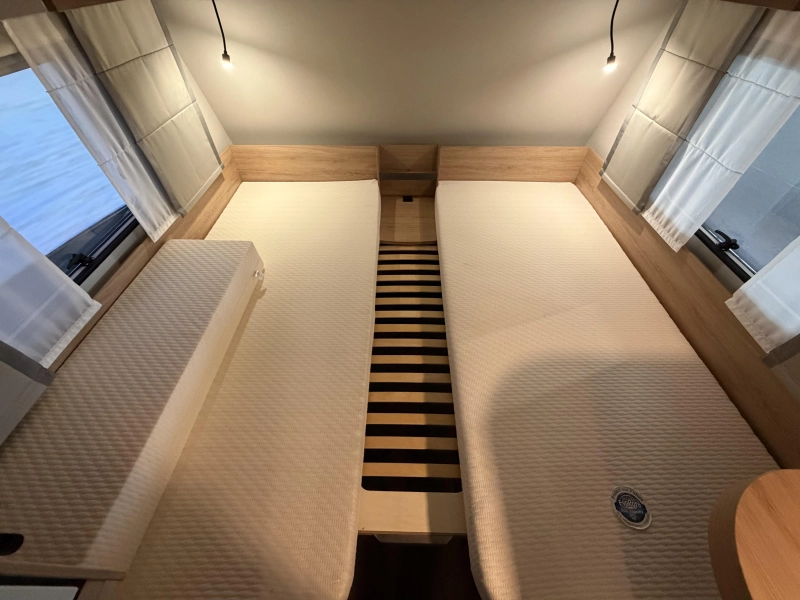 Knaus Sport 500 EU lits jumeaux photo : 12