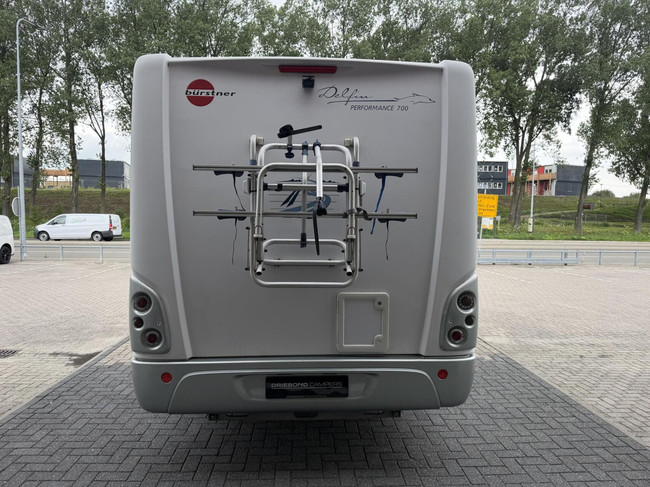 Bürstner Delfin T700 Enkele Bedden Zonnepaneel Luifel Fietsenrek foto: 9