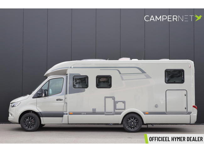 Hymer GT-S 685 170pk Automaat | Face to Face | Oven | Dieselverwarming | Winterpakket | Gescheiden Douche | Lengtebedden | Nieuw uit v