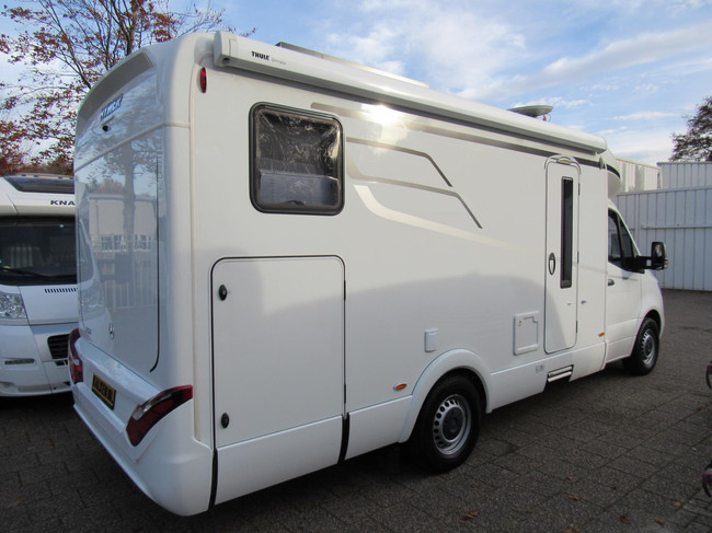 Hymer T585S Mercedes Aut.bj2022 Enkele Bedden+Hefbed 2xAirco foto: 21