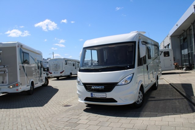 Compacta Hymer Exsis i 474 Fiat 160 cv estrecha ligera camas individuales y abatible (55 foto: 3