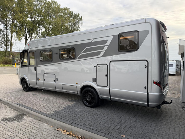 Hymer B704 SL Palmo Enkele Bedden Hefbed Zonnepanelen Omvormer foto: 7