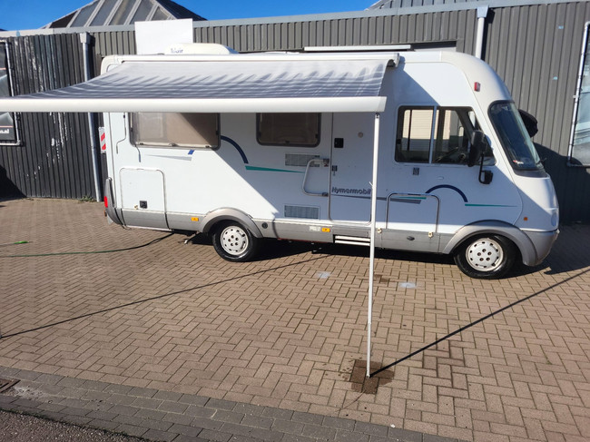 Fiat 2.8jtd HYMER 574 FRANSBED HEFBED 4 PERSOONS foto: 18