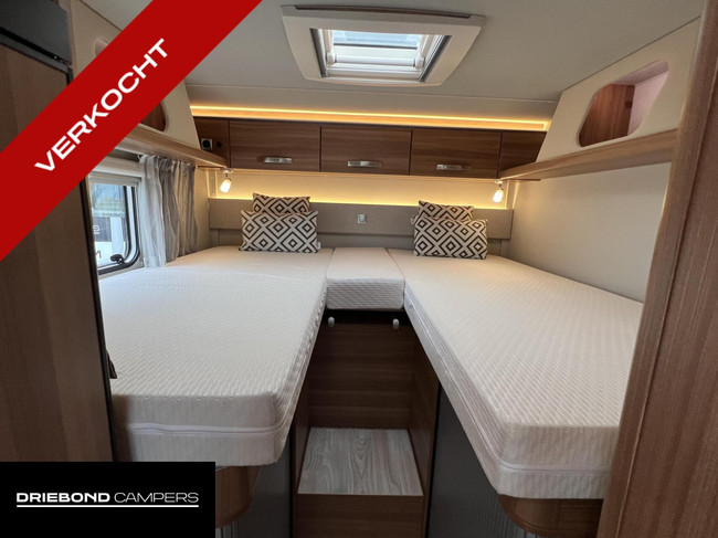 Weinsberg 600 MEG Pepper Edition 165PK Enkele Bedden Luifel Zonnepaneel Omvormer foto: 2