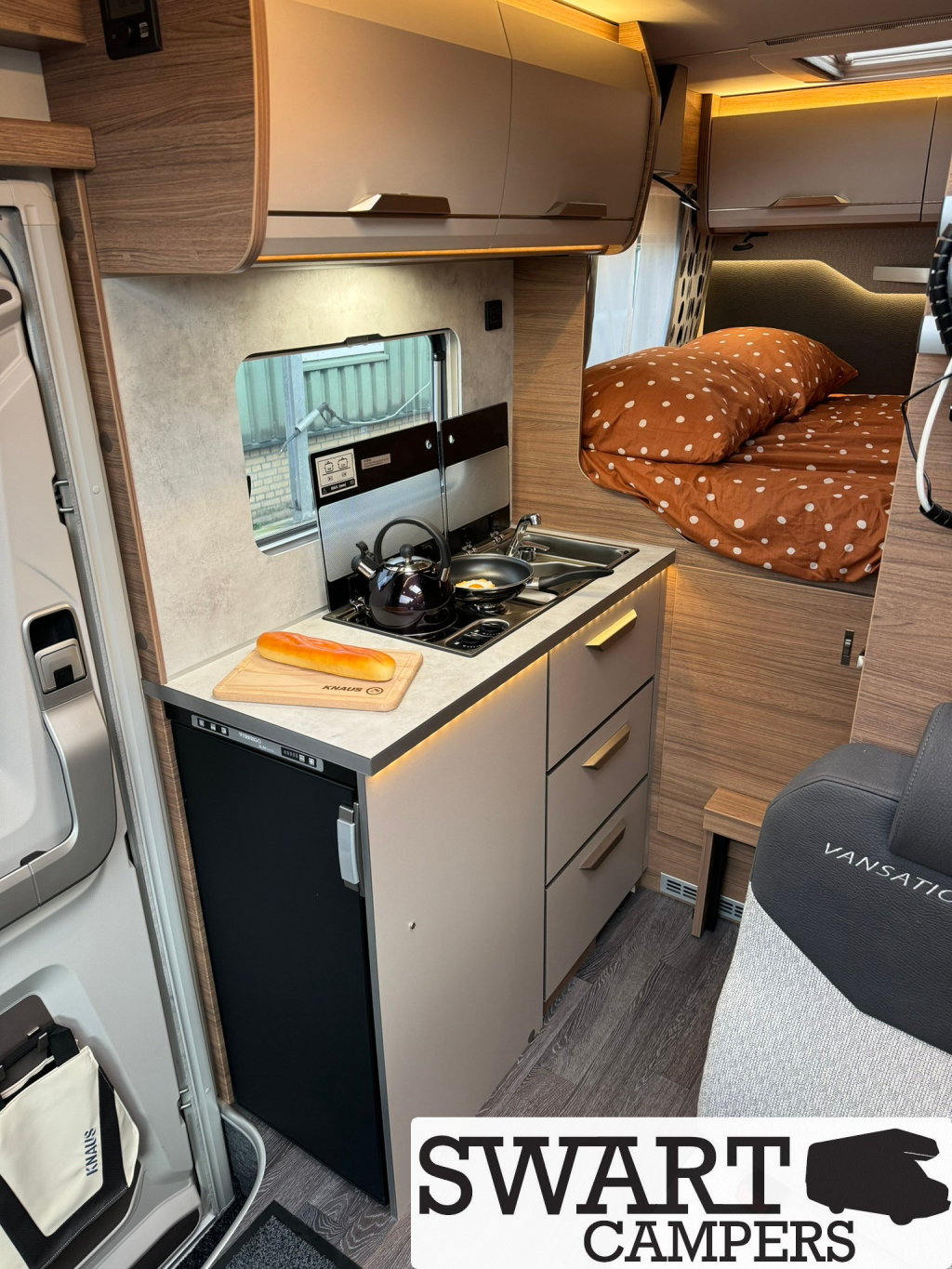 Knaus Tourer Van 500 MQ Vansation, T6 Cama transversal Autom&aacute;tico 150 CV foto: 12