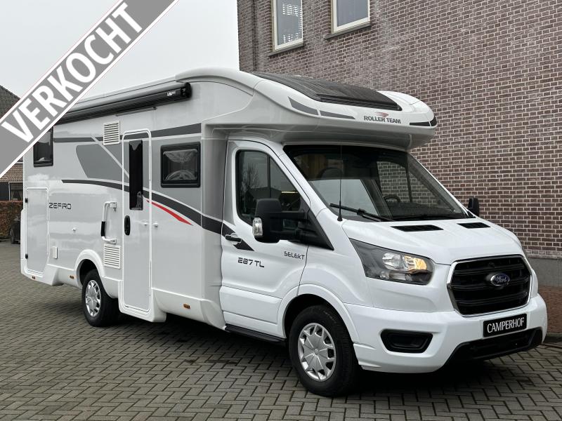Ford Roller Team LUXE 170hp Automatic | QUEENS BED + ELECTR. LIFT BED | VERY NICE CONDITION!