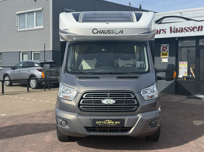 Chausson Flash 718 EB cama queen+cama abatible portabicicletas panel solar antena parab&oacute;lica el&eacute;ctrica TV puerta mosquitera remis plisado foto: 1