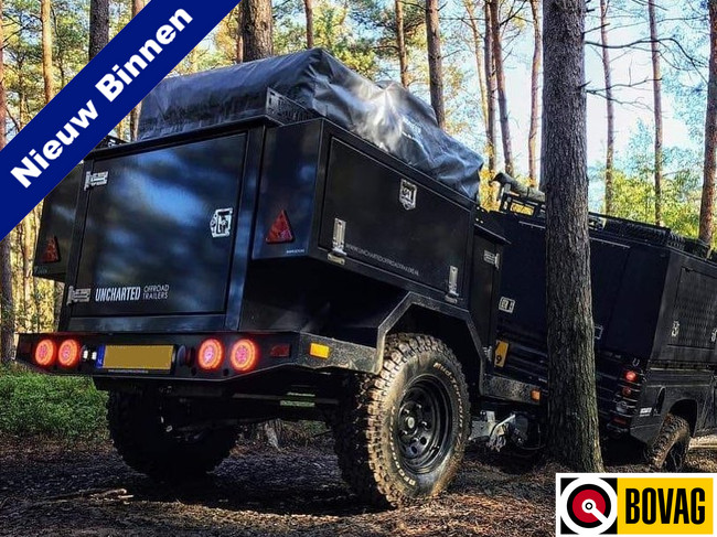 Uncharted offroad trailer TYPE ONE 4X4 Trailer met iKamper Skycamp daktent voor 1-4 personen en heel veel opties!! **UNIEK** Voor de avonturier!! foto: 0