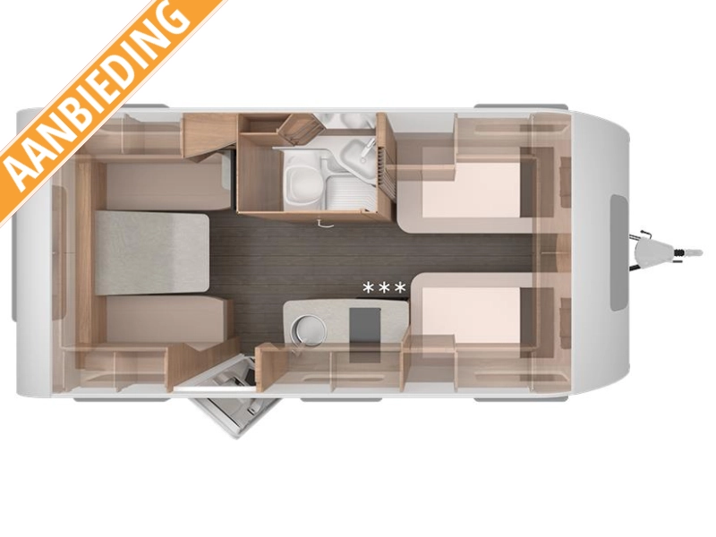 Knaus Sudwind 60 Years 460 EU +vloerverwarming+matras 