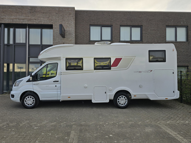 Ford ROLLER TEAM KRONOS 284 P AUTOMAAT 170 PK AIRCO SOLAR LENGTEBEDDEN 1E EIGENAAR DRAAISTOELEN TV + SATELLIET SLECHTS 36.881 KM foto: 1