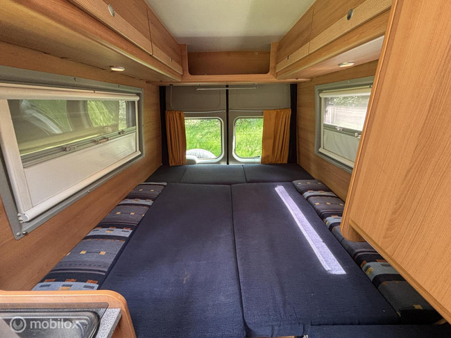 Pössl / Dethleffs 540 M Ford Transit 2.2 TDCi 130 PK Airco | Cruise | Camera | Dwars-bed | Was / WC | Vol opties | TOPSTAAT foto: 2