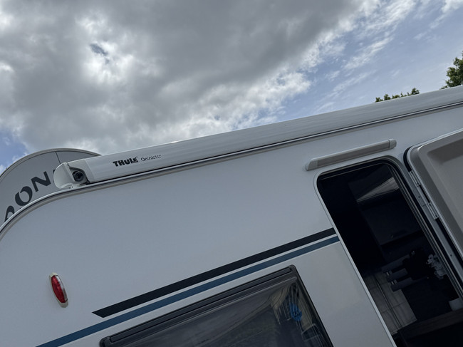 Knaus Sport 450 FU E-Power selection with French bed **Air conditioning/Cassette awning/Bicycle rack/1st owner/New condition caravan** photo: 20