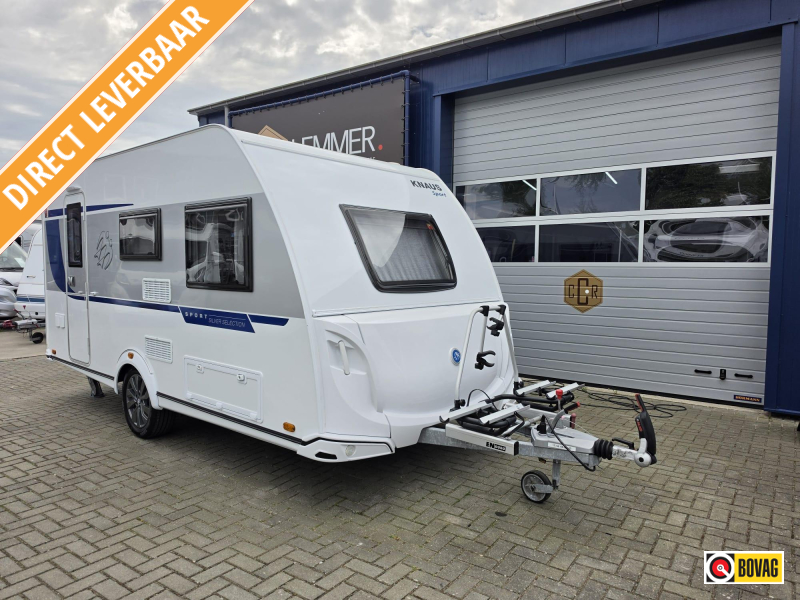 Knaus Sport 420 QD luifel fietsdrager Oven . 