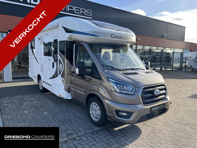 Chausson 627GA Premium 170PK Automaat Enkele Bedden Hefbed 2X Airco Luifel foto: 0