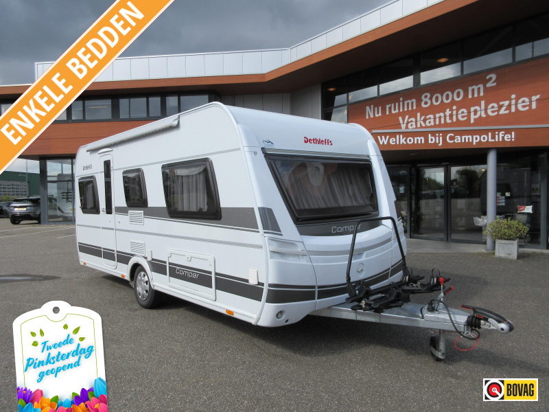 Dethleffs Camper 470 ER kompleet mover en tent 
