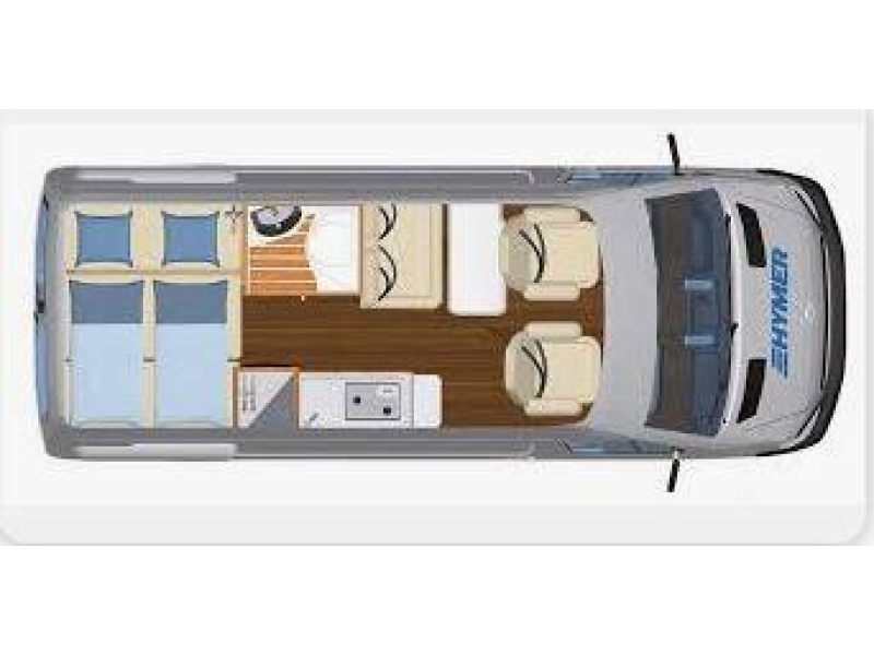 Hymer Free 600 S CAMPUS-AUTOMAAT+503KM!  foto: 22