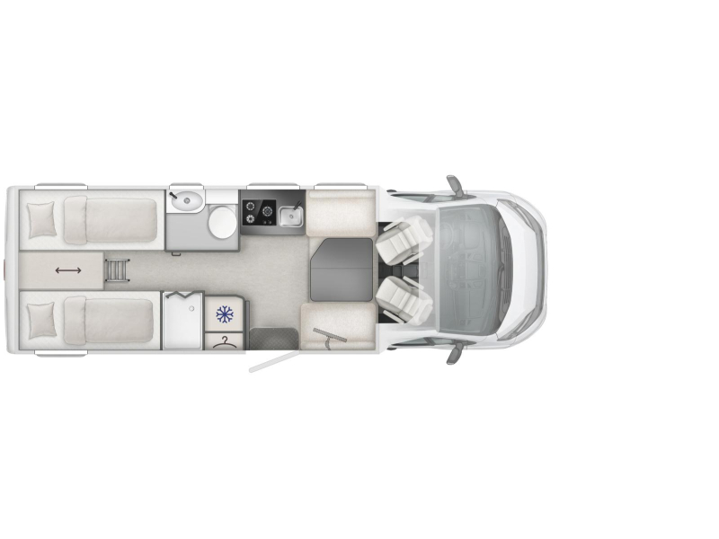 LMC Cruiser 750 EF cara a cara 2027 foto: 25
