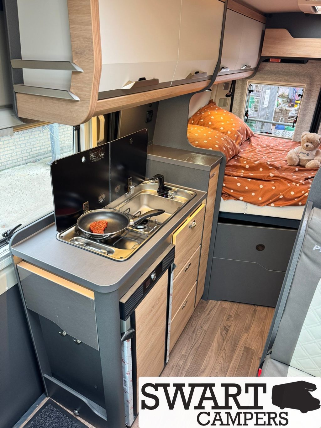 Knaus Boxlife 540 MQ Platinum Selection, Automatic Transverse Bed photo: 12