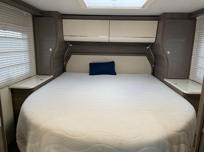 Mobilvetta K-SILVER I-59 Euro 6 Cama Queen + Cama abatible, Aire acondicionado, TV, Portabicicletas foto: 2