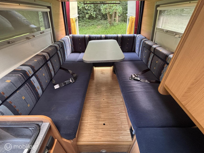 Pössl / Dethleffs 540 M Ford Transit 2.2 TDCi 130 PK Airco | Cruise | Camera | Dwars-bed | Was / WC | Vol opties | TOPSTAAT foto: 6