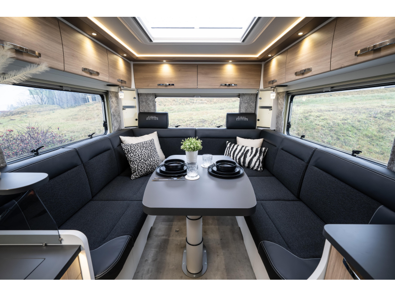Frankia Platin Plus Final Edition Rond zit met lengtebed  foto: 7