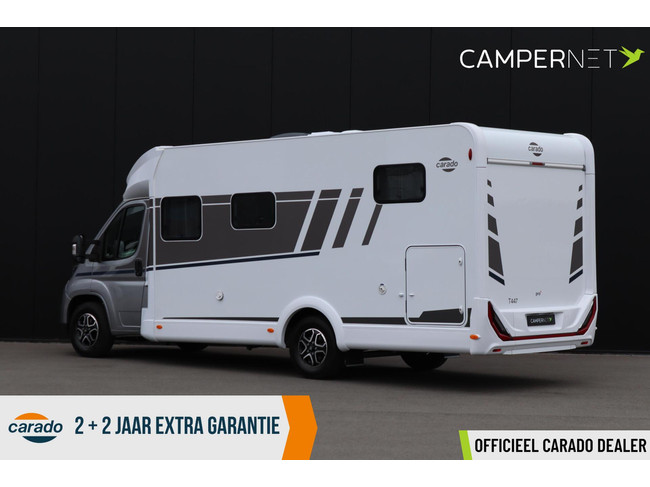 Carado T447 140 PS Automatik | Pro+ Paket | Hubbett | L&auml;ngsbetten | Getrennte Dusche | Markise | Neu ab Lager lieferbar | Foto: 1