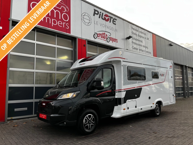 Pilote P 690 D Camper, Centraal hefbed