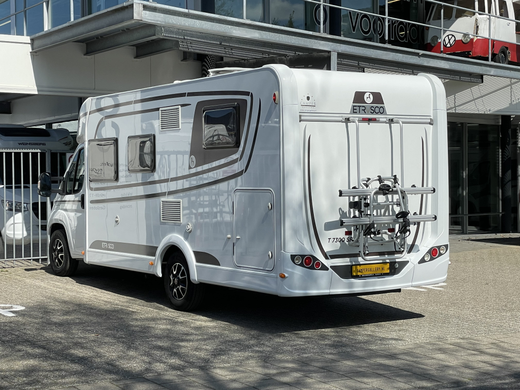 Hymer Etrusco T7300 SB ENKELE BEDDEN + HEFBED FIETSENDRAGER LIFT foto: 22