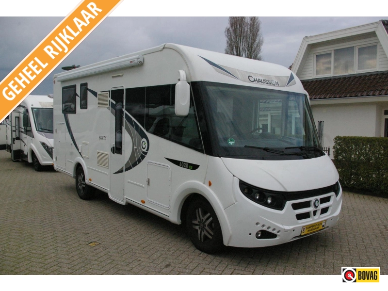 Chausson Exaltis 6028 EB Queensbed, Hefbed.