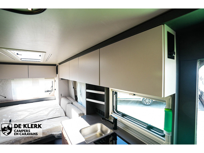 Knaus Yaseo 500 DK Inkoop Korting 5700,- stapelbed indeling foto: 15
