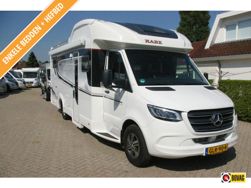Kabe Travel Master 780 LGB Camas individuales, Cama abatible