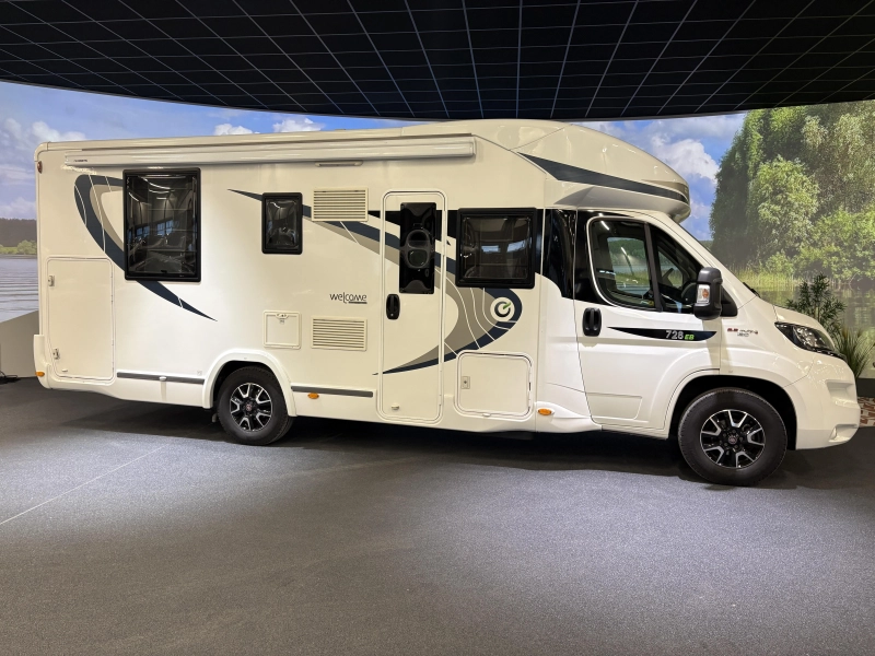 Chausson Welcome 728 EB Queensbed / hefbed 