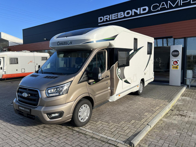 Chausson 627GA Premium 170PK Automaat Enkele Bedden Hefbed 2X Airco Luifel foto: 4