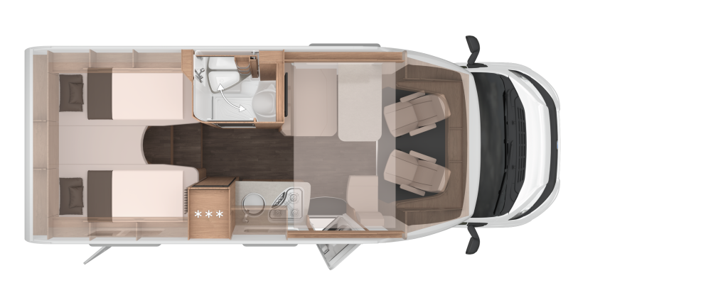 Knaus L!VE WAVE 650 MEG Black Selection foto: 27