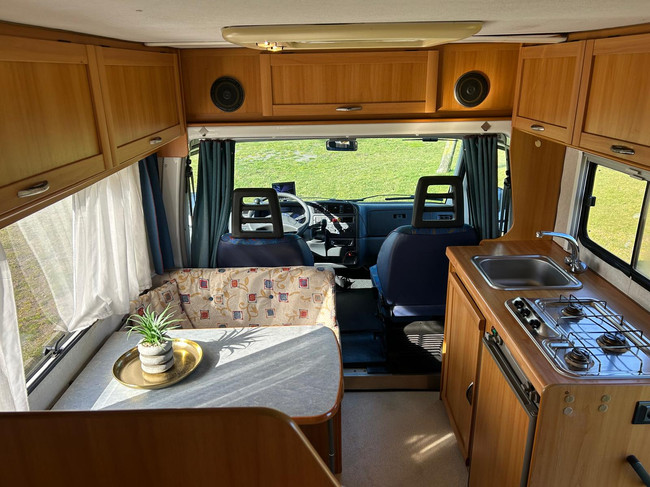 Fiat Fiat Ducato 1.9 TD/ Half intergraal / Elnagh 6 M / Fransbed /Camera foto: 10