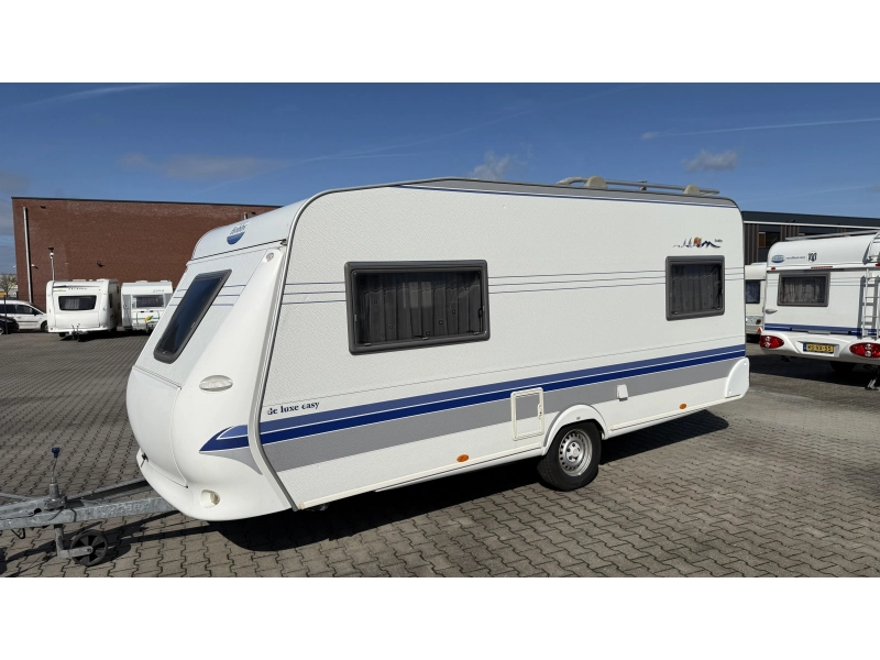 Hobby De luxe Easy 495 UL lits jumeaux salon en U photo : 14