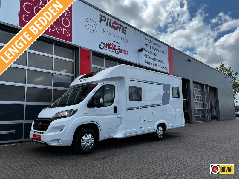 Pilote P 650 GJ Camper, lage lengtebedden