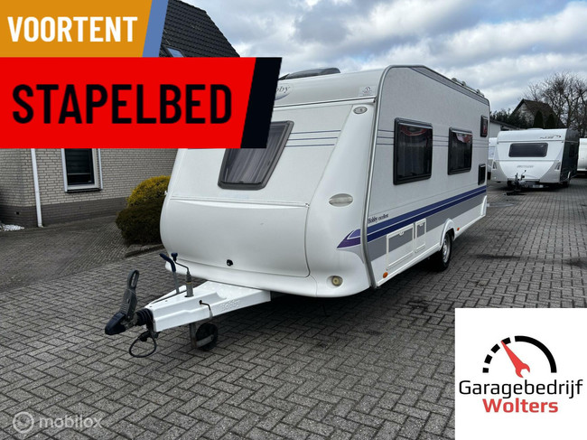 Hobby 500 KMFE STAPELBED treinzit vastbed voortent foto: 0