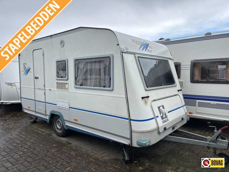 Knaus Sudwind Blue 395 TK Voortent/Stapelbed 