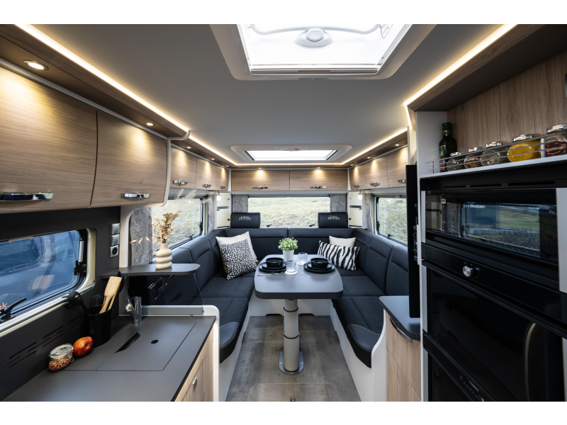 Frankia Platin Plus Final Edition Rond zit met lengtebed  foto: 6