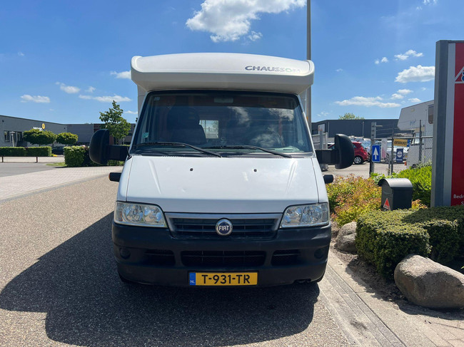Chausson Fiat Ducato Bus | Fransbed | Cassetteluifel | Fietsenrek | Lattenbodem | Kachel foto: 1