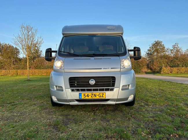 Knaus Van TI 550 MD Fiat Ducato 2.3 130 PK Half-integraal Camper Nieuwstaat foto: 2