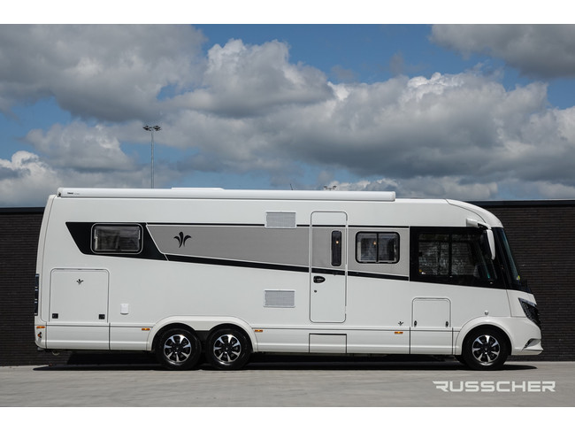 NIESMANN BISCHOFF ARTO 85E 180Pk Aut. | Levelsysteem | Dakairco | Zonnepanelen | Trekhaak foto: 2