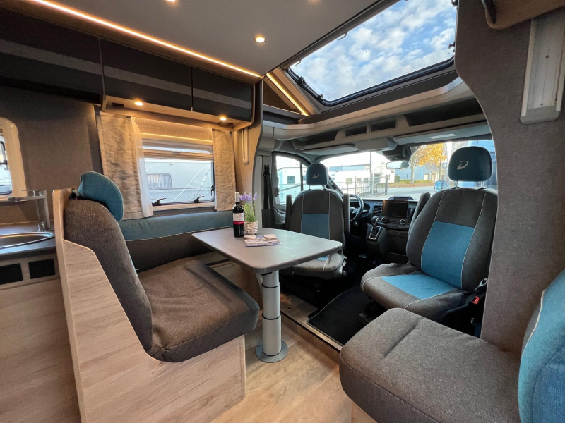 Dethleffs Just Go T 7055 EB automaat, schotel met tv  foto: 7