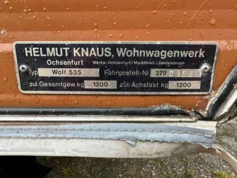 Knaus Wolf 535 met winterdak  foto: 17