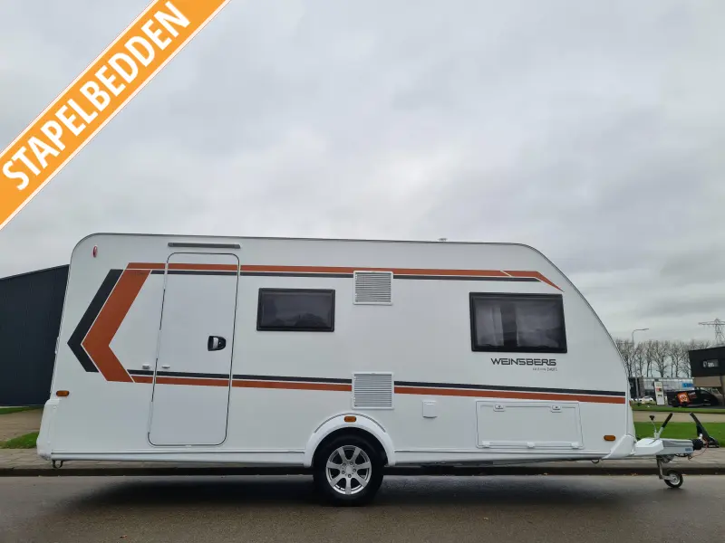 Weinsberg CaraOne Edition HOT 480 QDK 2025, 3 Stapelbedden!  hoofdfoto: 1