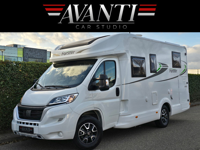 Forster T 659 EB 140 PK  SOLAR TV SATELLIET LENGTEBEDDEN SLECHTS 28.533 KM TREKHAAK 1 P ELEKTR. HEFBED VEILIGHEIDSSLOTEN DRAAISTOELEN