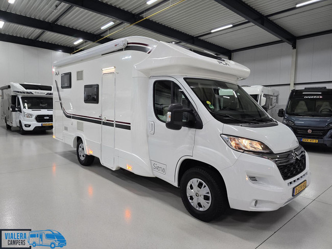 RAPIDO PLA Siena 385 * 5-PERS* topstaat* Lengtebedden