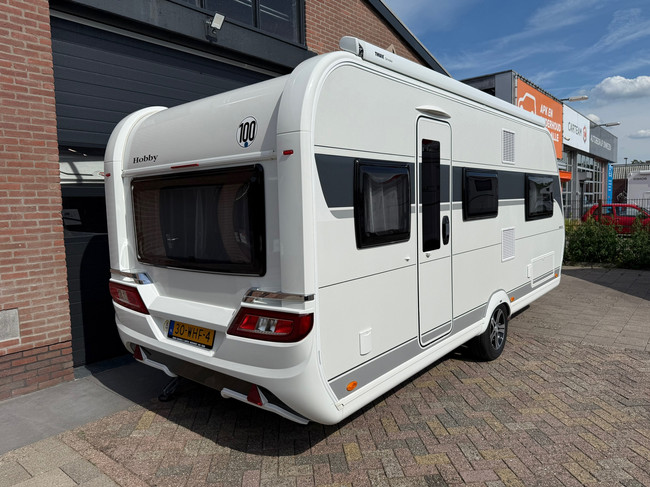 Hobby Maxia 495 UL 2023! Luifel Mover Fietsendrager Nieuwstaat! foto: 2